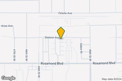 Map Image of the Property - Crossings at Rosamond