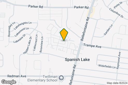 Map Image of the Property - Spanish Lake Townhomes