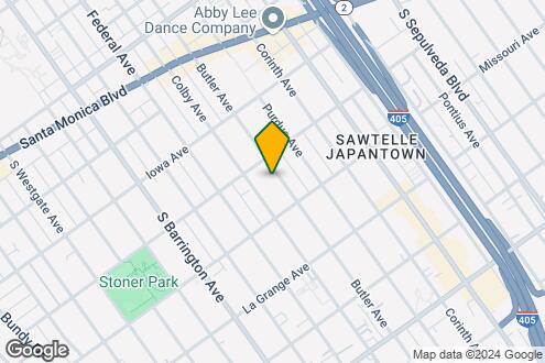 Map Image of the Property - Lido Apartments - 1825 Butler Ave/1822 Col...