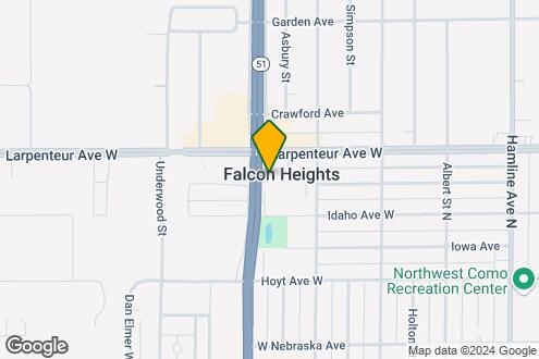 Map Image of the Property - Falcon Heights Town Square Apartments