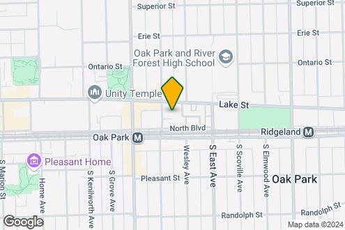 Map Image of the Property - Oak Park City Apartments