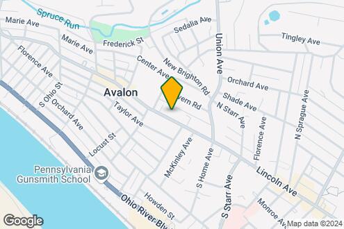 Map Image of the Property - The Avalon Apartment Homes