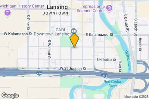 Map Image of the Property - Lansing City View Apartments