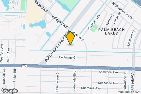 Map Image of the Property - West Palm Lane Apartments