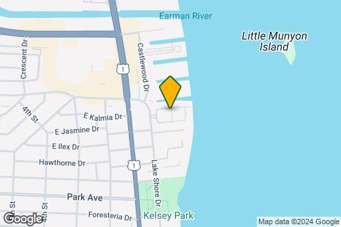 Map Image of the Property - 1030 Lake Shore Dr