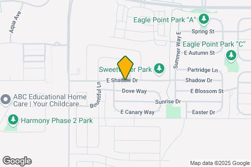 Map Image of the Property - 1742 E Shadow Dr