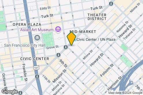 Map Image of the Property - 1177 Market at Trinity Place