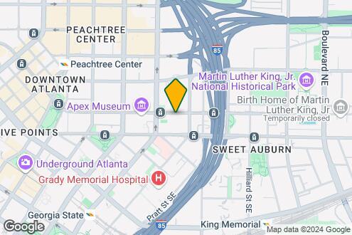 Map Image of the Property - Piedmont Pad Apartments