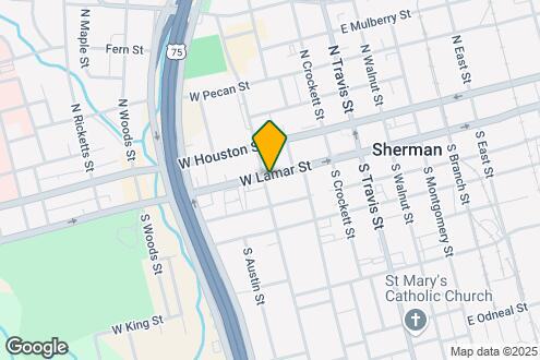 Map Image of the Property - 330 W Lamar St