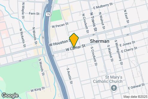 Map Image of the Property - 330 W Lamar St