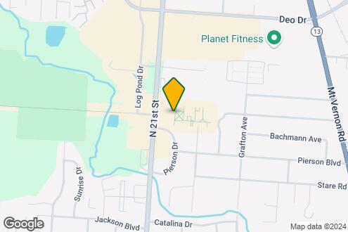 Map Image of the Property - Kingswood Court Apartments and Townhomes