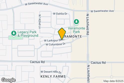 Map Image of the Property - 14103 W Larkspur Dr