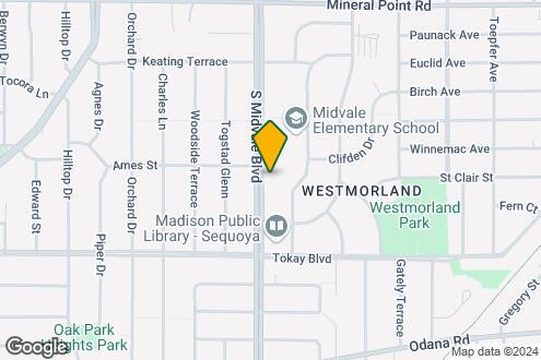 Map Image of the Property - Midvale Heights Apartments