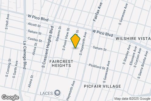 Map Image of the Property - 1522 Hi Point Street