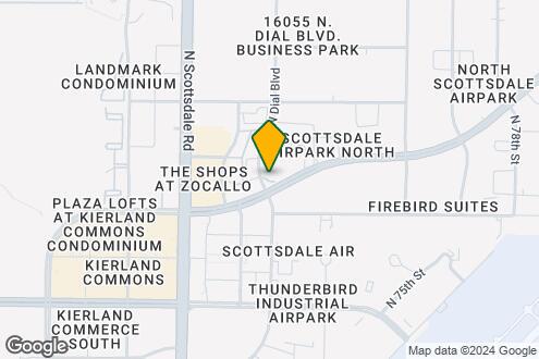 Map Image of the Property - The District at Scottsdale Apartments