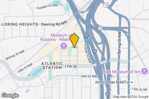 Map Image of the Property - The Lofts at Atlantic Station