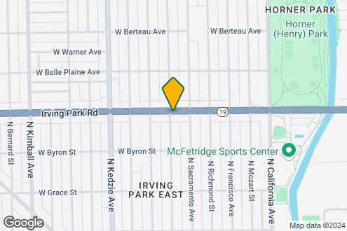 Imagen del Mapa de la Propiedad - 3025 W Irving Park Rd