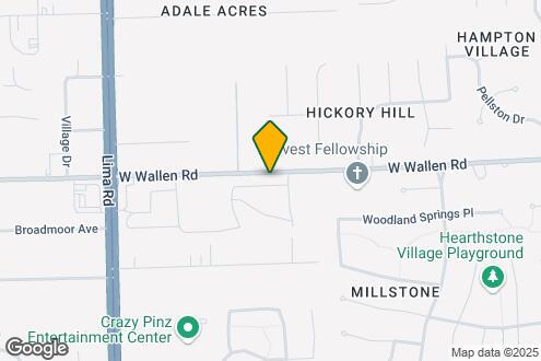 Map Image of the Property - Redwood Fort Wayne Wallen Road