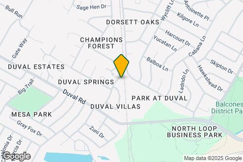 Map Image of the Property - 4431 Whispering Valley Dr