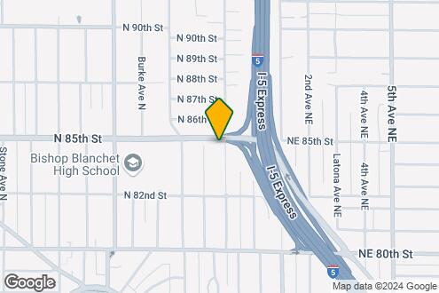 Map Image of the Property - 8257 Corliss Ave N