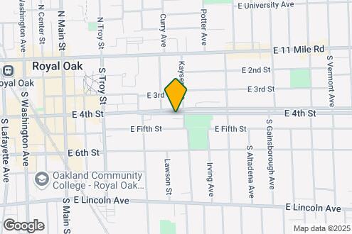 Map Image of the Property - 626 E 4th St