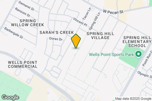 Map Image of the Property - 15208 Spring Hill Ln