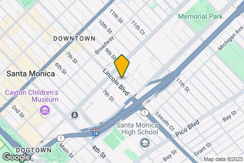 Map Image of the Property - Catherine Santa Monica