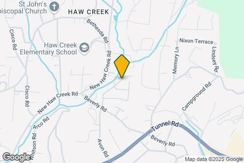 Map Image of the Property - Haw Creek Mews Apartments and Townhomes