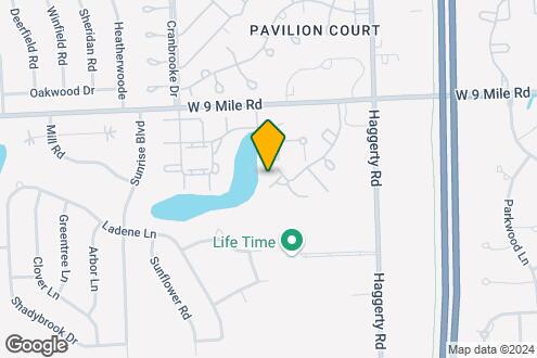 Map Image of the Property - Heights of Novi Apartments