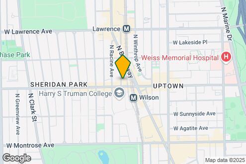 Map Image of the Property - 1124 W Wilson Avenue