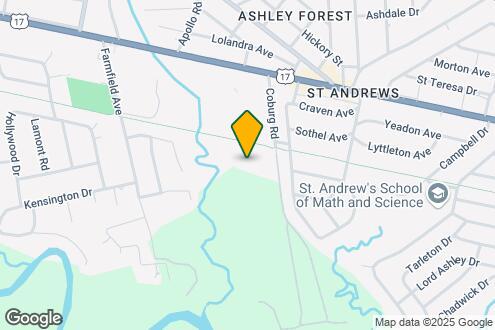 Map Image of the Property - Overture West Ashley 55+ Active Adult Apar...