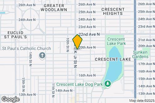 Map Image of the Property - Crescent Lake Apartments