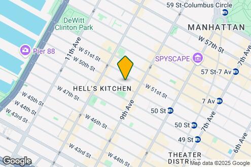 Map Image of the Property - 419-421 W 50th St