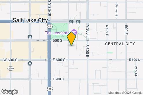 Map Image of the Property - Wasatch Manor Apartments - A Senior Community