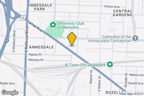 Imagen del Mapa de la Propiedad - The Melrose Midtown