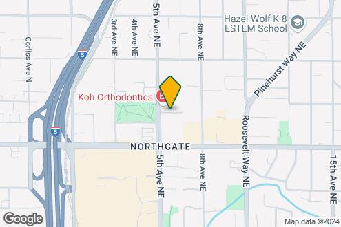 Imagen del Mapa de la Propiedad - Northaven West Apartments for 62+