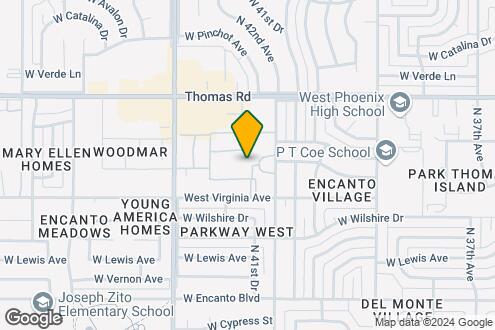 Map Image of the Property - Phoenix Manor - Senior Living for Seniors 55+