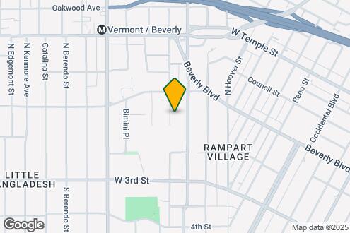 Map Image of the Property - 138 S Westmoreland Ave