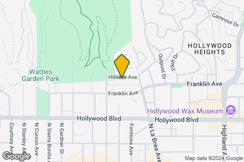 Map Image of the Property - 7244 Hillside Ave