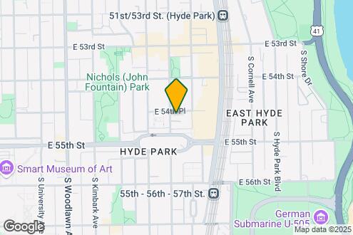 Map Image of the Property - 5457-5459 S. Blackstone Avenue