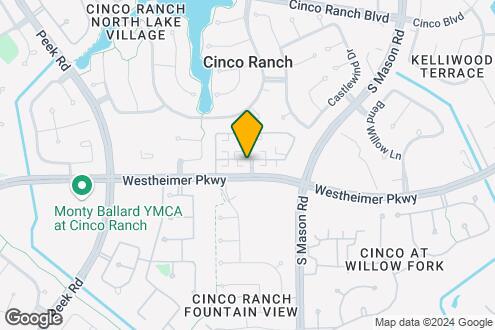 Map Image of the Property - Aston at Cinco Ranch