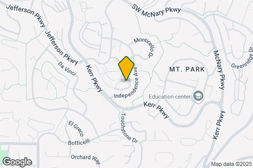 Imagen del Mapa de la Propiedad - The Ridge at Mountain Park Apartments