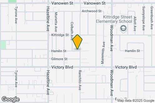 Map Image of the Property - 13906 Hamlin St