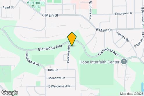 Map Image of the Property - Glenwood Terrace