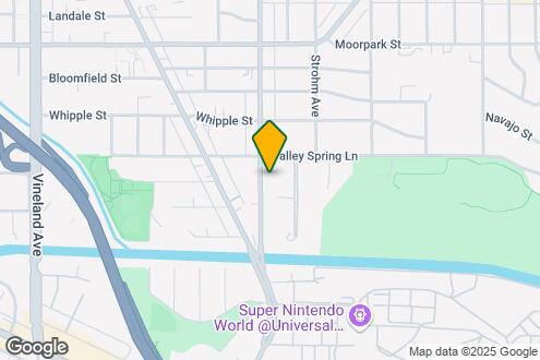 Map Image of the Property - 4206 Cahuenga Blvd