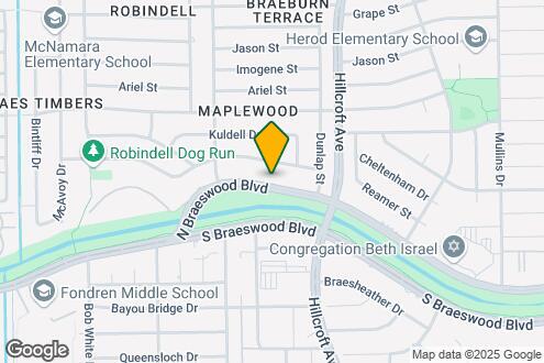 Imagen del Mapa de la Propiedad - 5900 N Braeswood Blvd