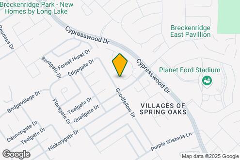 Map Image of the Property - 23907 Blossom Crest Ln