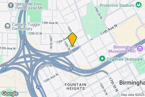 Map Image of the Property - 1512 11th Ave N