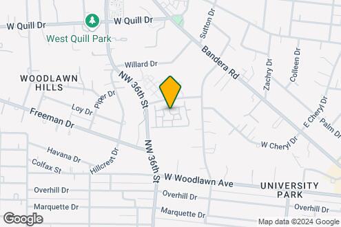 Map Image of the Property - Woodlawn Ranch Apartments