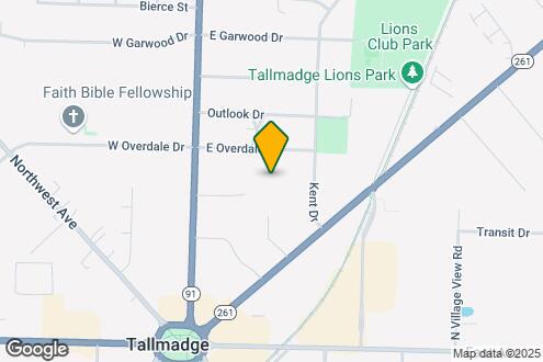 Map Image of the Property - Tallmadge Oaks